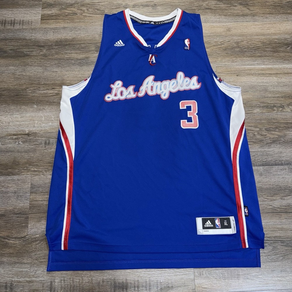 Adidas Chris Paul #3 Los Angeles Clippers Swingman Jersey Mens XL Royal Blue NBA